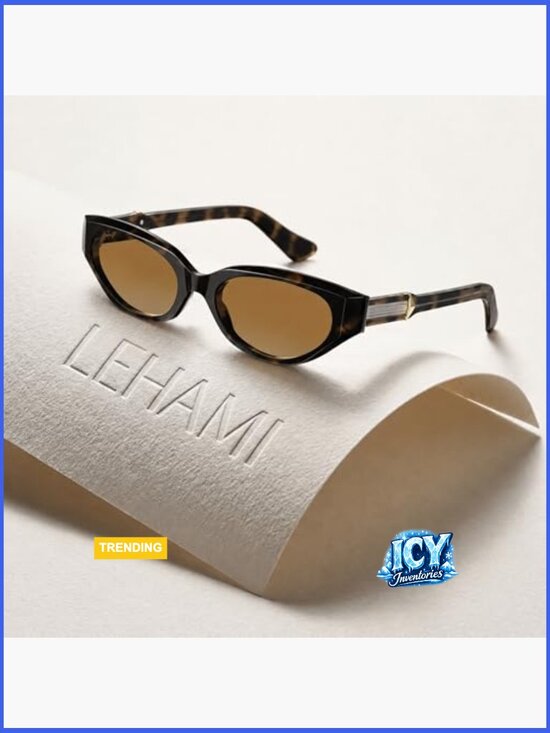 Retro Narrow Cat Eye Sunglasses Polarized UV Protection Fashion Oval Shades main image 6